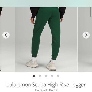 Lululemon Athletica Forest Green Sweatshirt